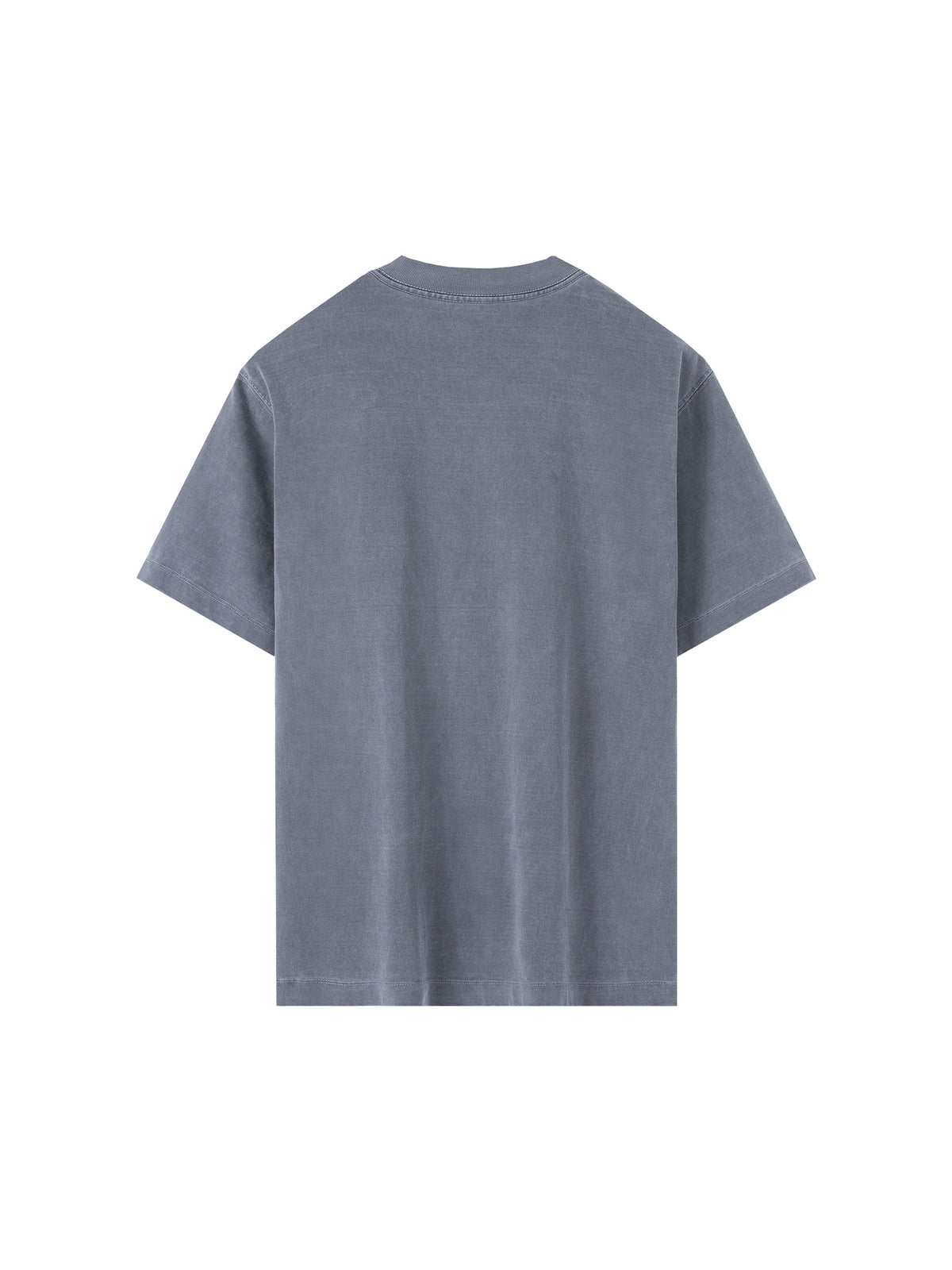 Humanist Heavyweight Vintage Washed Frayed T‑Shirt – Vintage Grey