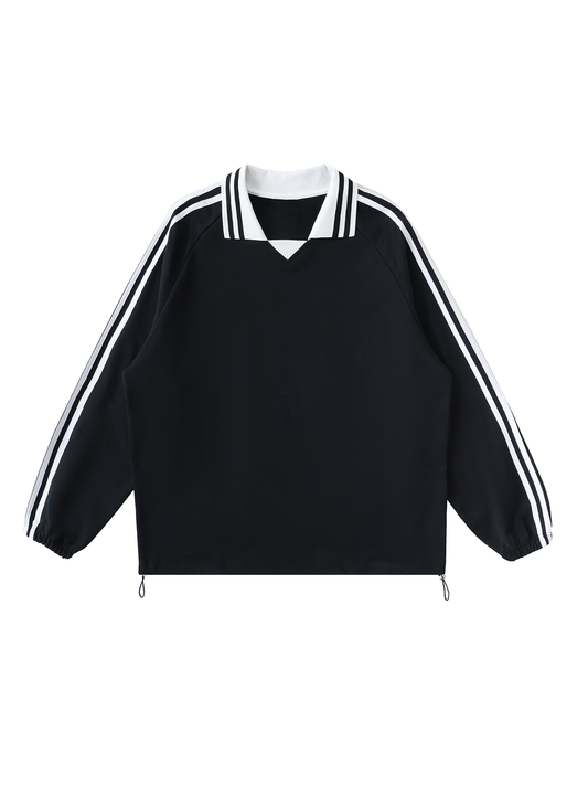 Humanist Heavyweight Vintage Washed Frayed T‑Shirt – Washed Black