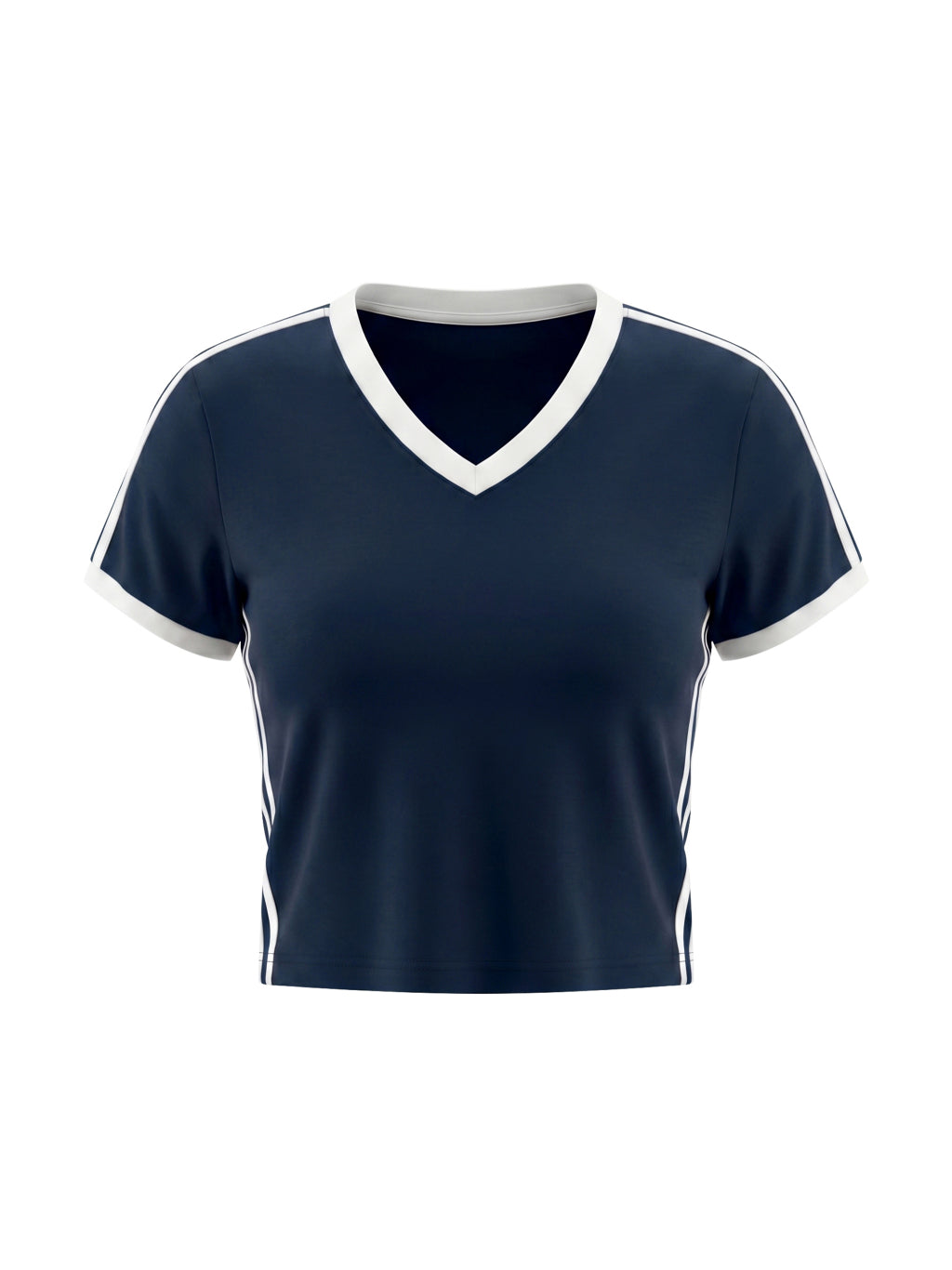Humanist Women's Retro Binding Crop T-Shirt