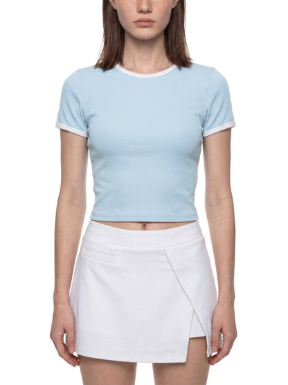 Humanist Women’s Color Block Crop T-Shirt